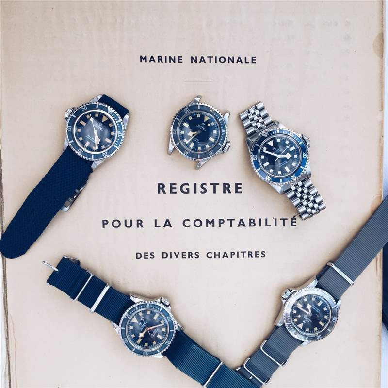 都鐸9401 MARINE NATIONALE MN78 SUBMARINER的原創故事-復刻表