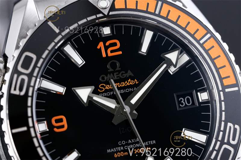 VS廠歐米茄海馬四分之一橙對比正品復刻做工會一眼假嗎-復刻表