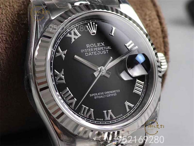 AR廠勞力士v3版日志36mm羅馬數(shù)字盤質(zhì)量如何，對比正品怎么樣-復(fù)刻表