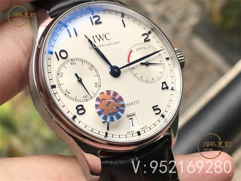 ZF廠葡七v5版-ZF廠萬國葡七v5版復(fù)刻表對(duì)比正品怎么樣-復(fù)刻表