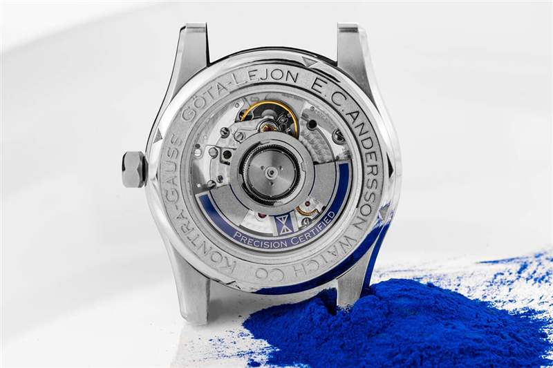 瑞典制表商ECAndersson小眾品牌藍(lán)面GMT手表-復(fù)刻表