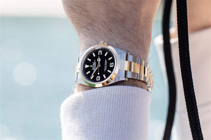 手腕上的一周:雙色勞力士探險家腕表 124273-復刻表