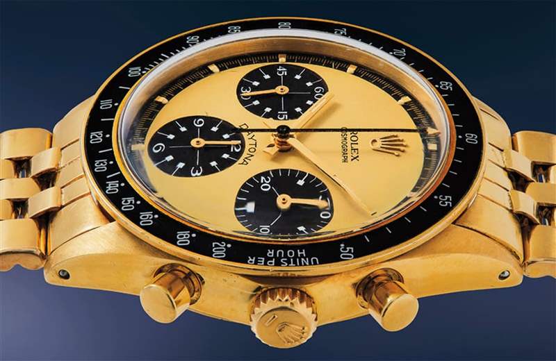Rolex Paul Newman Daytona 6264將拍賣激罕檸檬面手表估值千萬(wàn)-復(fù)刻表
