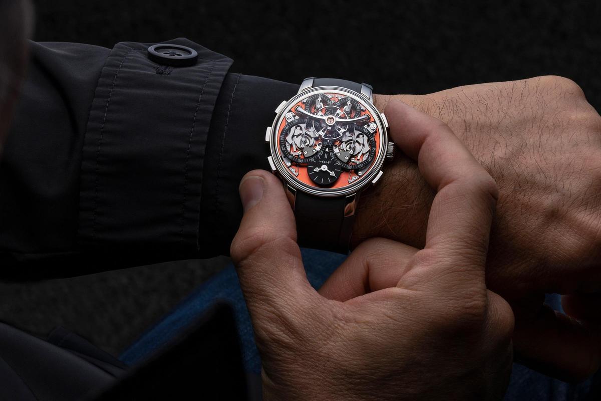 完美演繹一加一大于二的道理！MB&F首款計時碼表現身-復刻表