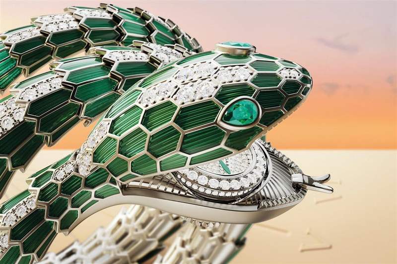 時間即珠寶!裝配全世界最小機(jī)芯之一的寶格麗Serpenti Misteriosi-復(fù)刻表