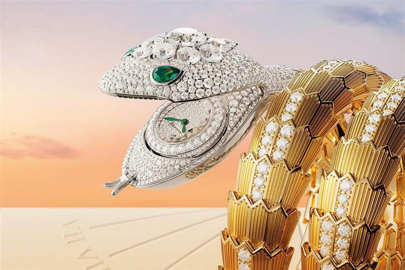 時間即珠寶!裝配全世界最小機(jī)芯之一的寶格麗Serpenti Misteriosi-復(fù)刻表