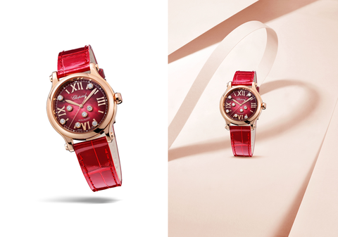 不只閃耀，蕭邦以Happy Sport系列表款頌揚女性無拘自主的躍動樣貌-復刻表