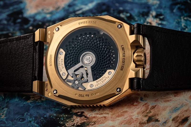 瑞士小眾機(jī)械表Urwerk UR-100 黃金版-復(fù)刻表