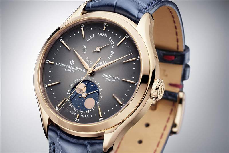 名士的全新Clifton Baumatic型號-復刻表