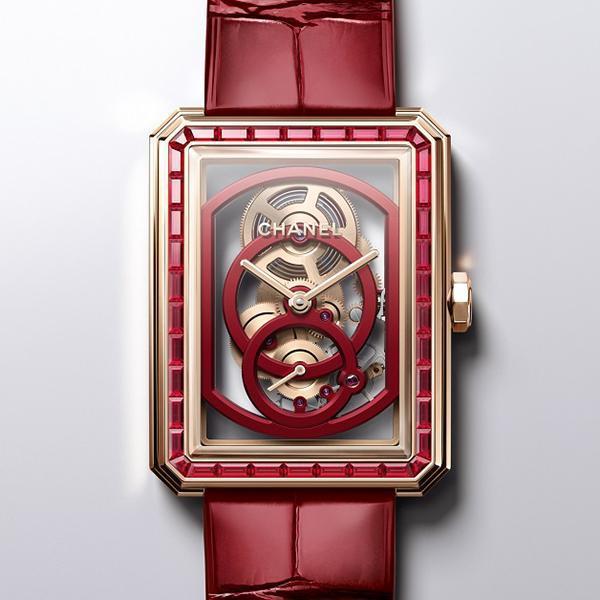 紅色基因的優雅張力！CHANEL Red Edition用單色變化細節-復刻表