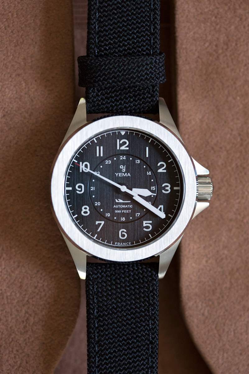 法國小眾手表野馬Yema Flygraf Pilot M1(帶動手圖片)-復刻表