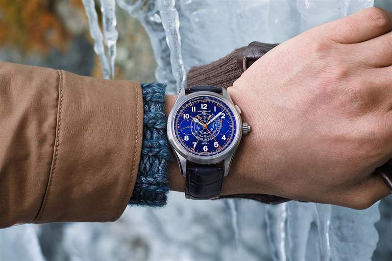 萬寶龍1858帶測速儀和遙測儀的追針計時表限量版 100枚-復(fù)刻表