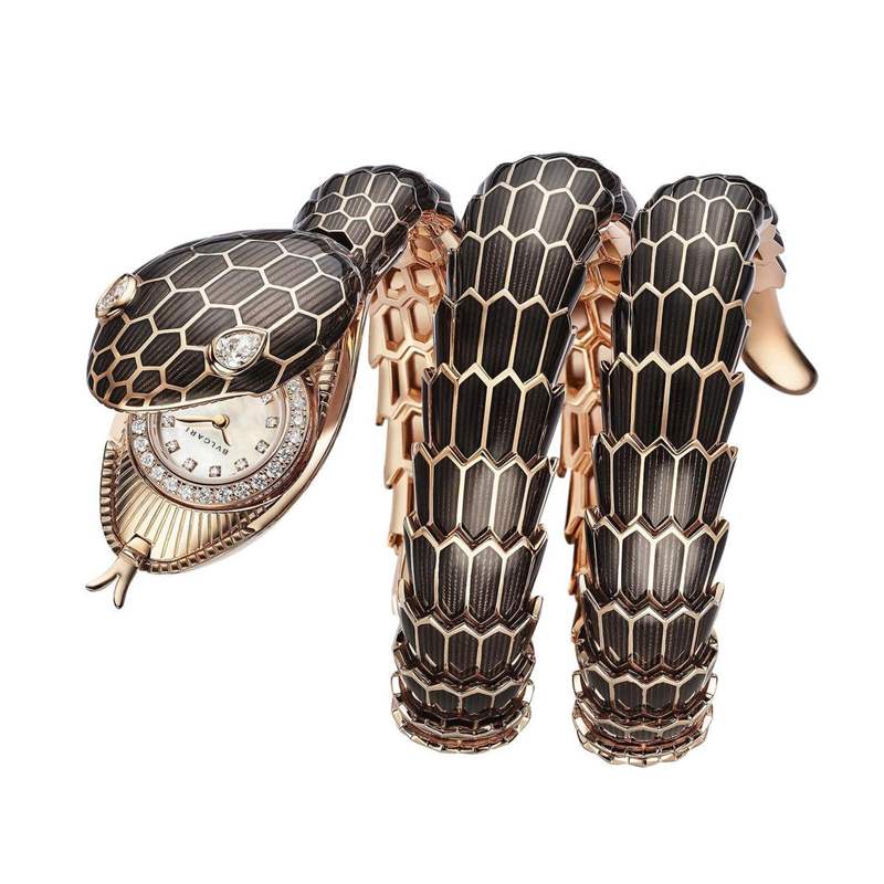 時間即珠寶!裝配全世界最小機(jī)芯之一的寶格麗Serpenti Misteriosi-復(fù)刻表