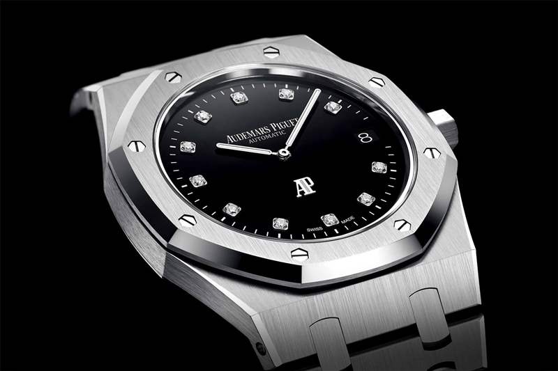 愛彼皇家橡樹“Jumbo”15206超薄鉆石時標玫瑰金-復刻表