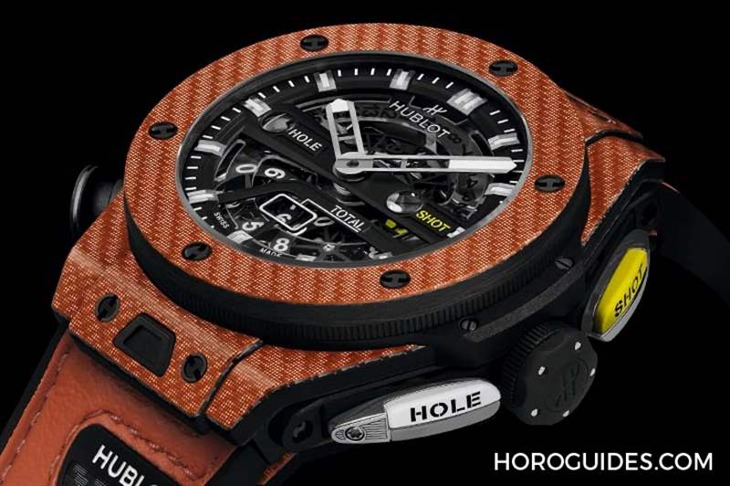 橘色、超輕量、可計桿數(shù)，Hublot Big Bang Unico高爾夫球表新色亮相-復刻表