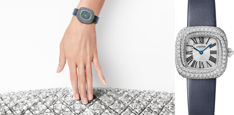 探索高級珠寶鐘表的全新領(lǐng)域－Coussin de Cartie腕表系列-復(fù)刻表