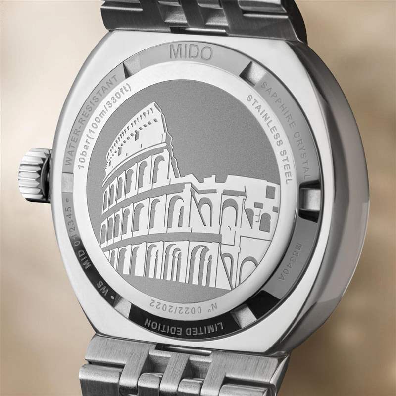 改造工程的20周年紀念!美度「靈感源于建筑」限量版腕表登場-復刻表