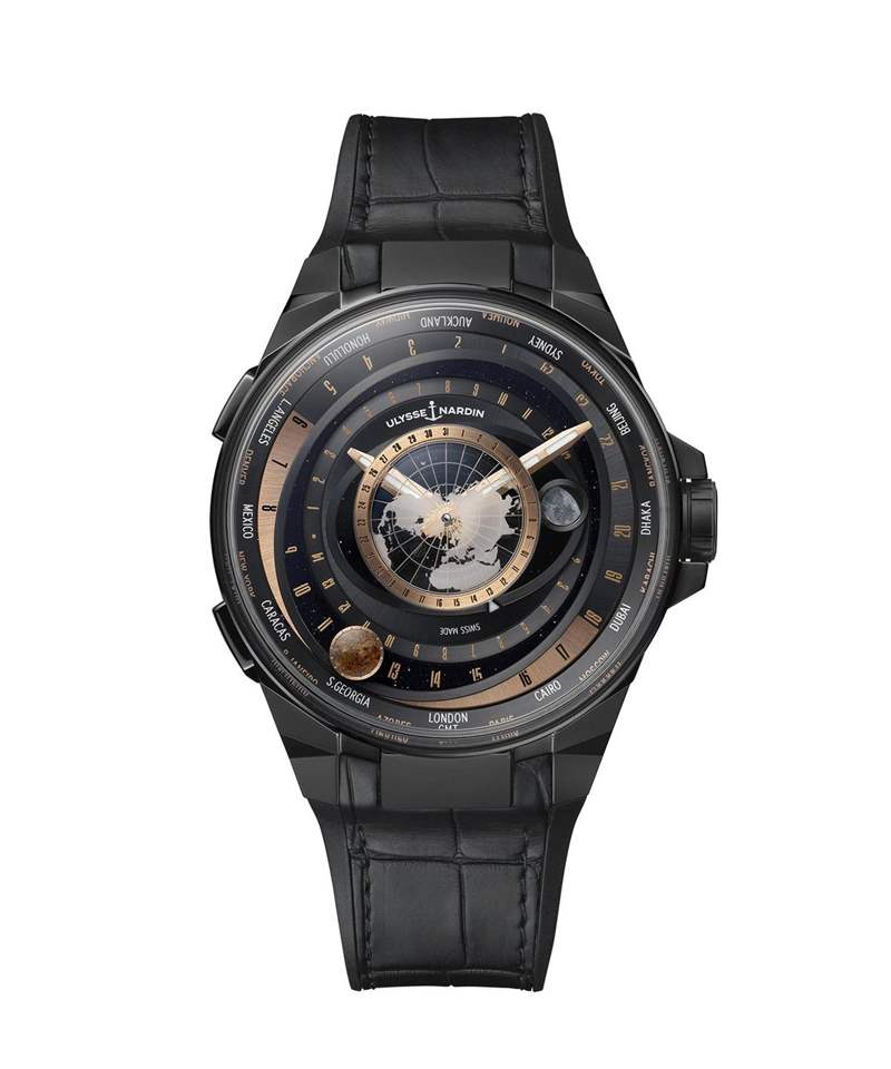 從上帝視角看天文奧秘！雅典表Blast月之狂想世界時(shí)區(qū)腕表-復(fù)刻表