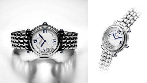 不只閃耀，蕭邦以Happy Sport系列表款頌揚女性無拘自主的躍動樣貌-復刻表