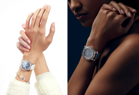 不只閃耀，蕭邦以Happy Sport系列表款頌揚女性無拘自主的躍動樣貌-復刻表