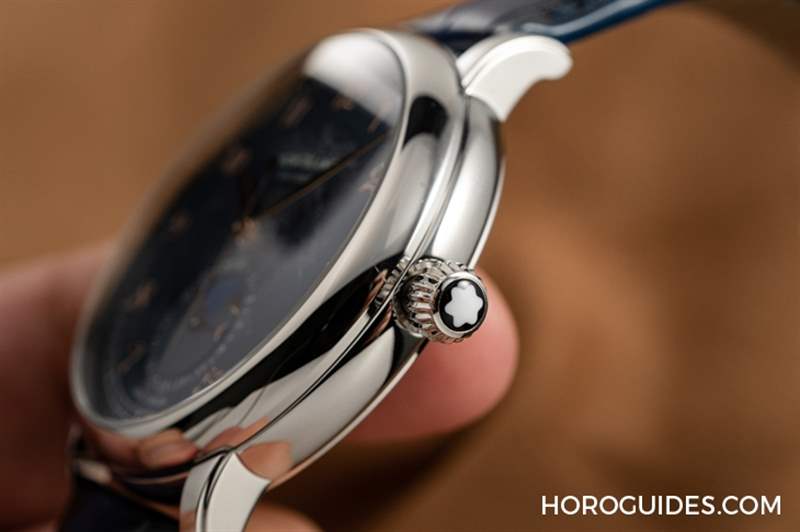 冰川紋藍面,暮色下的白朗峰頂印象|Montblanc明星傳承系列限量新作-復刻表