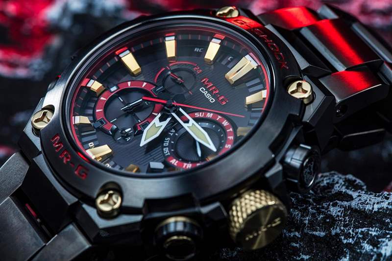 日本武士紅！G-SHOCK MR-G系列新款重現「赤備」主題-復刻表