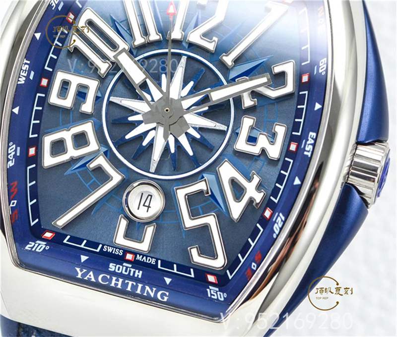 ZF廠法蘭克穆勒(法穆蘭)V45藍色游艇復刻做工怎么樣-復刻表