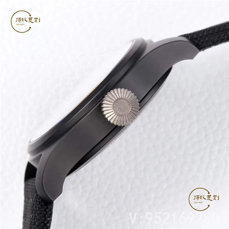 ZF廠萬(wàn)國(guó)大飛-ZF廠萬(wàn)國(guó)大飛行員IW502003藍(lán)盤(pán)陶瓷復(fù)刻做工怎么樣-復(fù)刻表