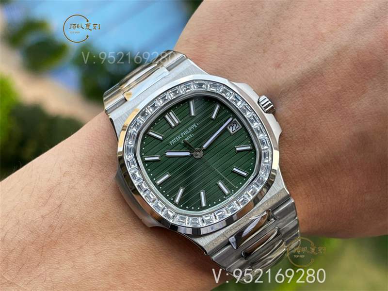 3K廠鸚鵡螺-3K廠百達翡麗鸚鵡螺綠盤T鉆圈1300A復刻做工怎么樣-復刻表