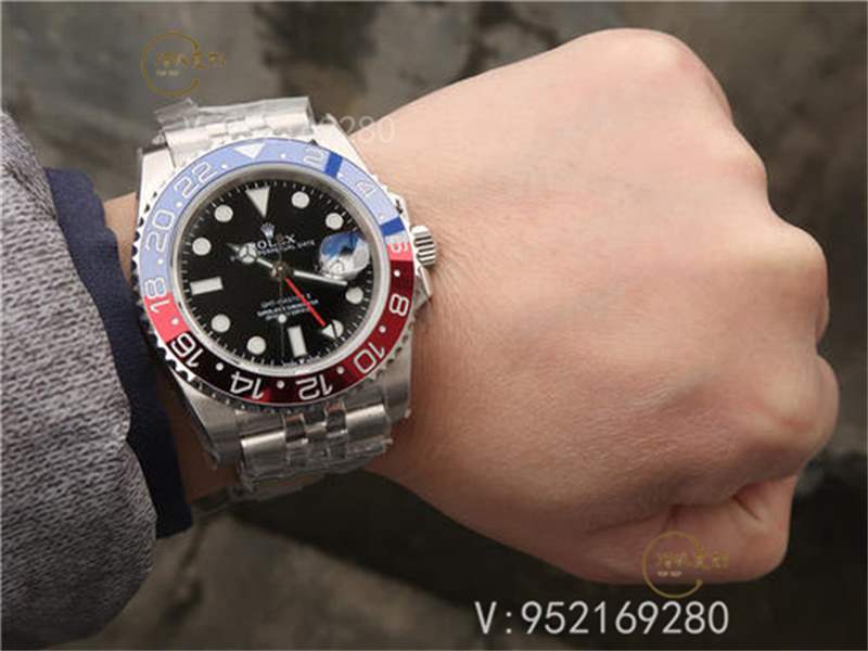 N廠勞力士格林尼治紅藍(lán)可樂圈「m126710blnr-0001」復(fù)刻做工評測-復(fù)刻表