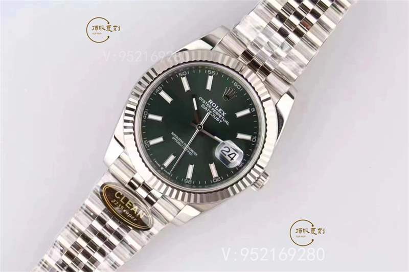c廠(clean廠)勞力士日志126334薄荷綠盤41mm復刻表做工怎么樣-復刻表