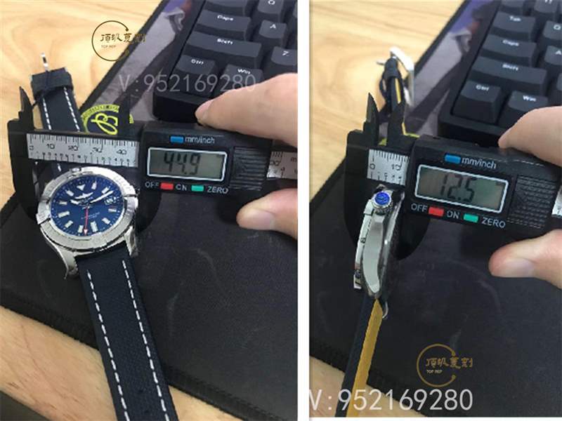 GF廠百年靈復(fù)仇者45mm男士機(jī)械復(fù)刻表做工怎么樣GMT雙時(shí)區(qū)-復(fù)刻表