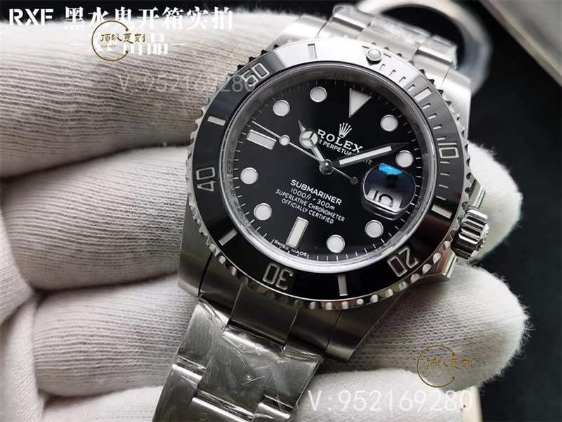 RXF廠勞力士黑水鬼對比ar廠黑水鬼復刻表怎么樣-復刻表