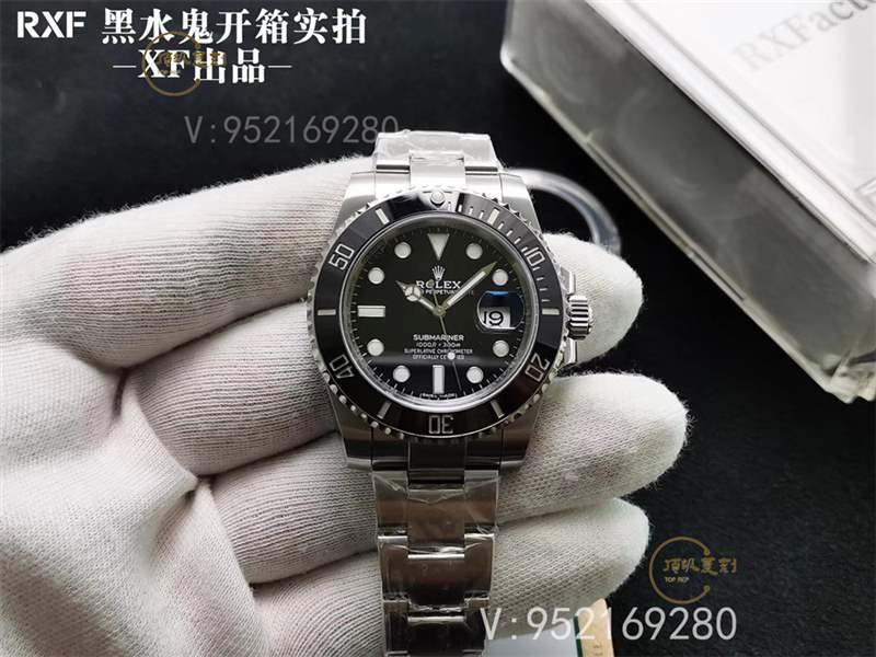 RXF廠勞力士黑水鬼對比ar廠黑水鬼復刻表怎么樣-復刻表