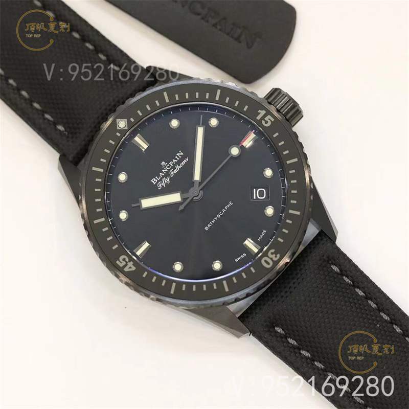 GF廠寶珀五十尋5000黑陶瓷復刻表值得買嗎,會一眼假嗎-復刻表