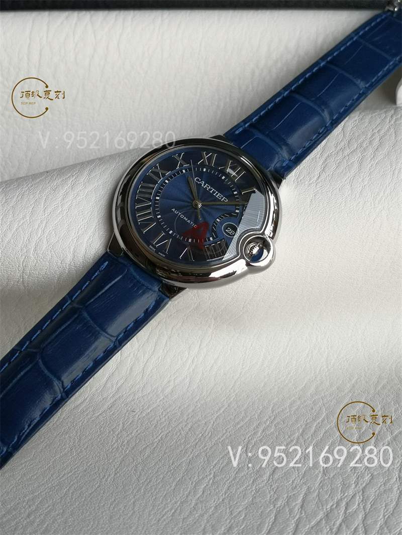 V6廠卡地亞藍氣球藍色盤對比af廠復刻表孰強孰弱-復刻表