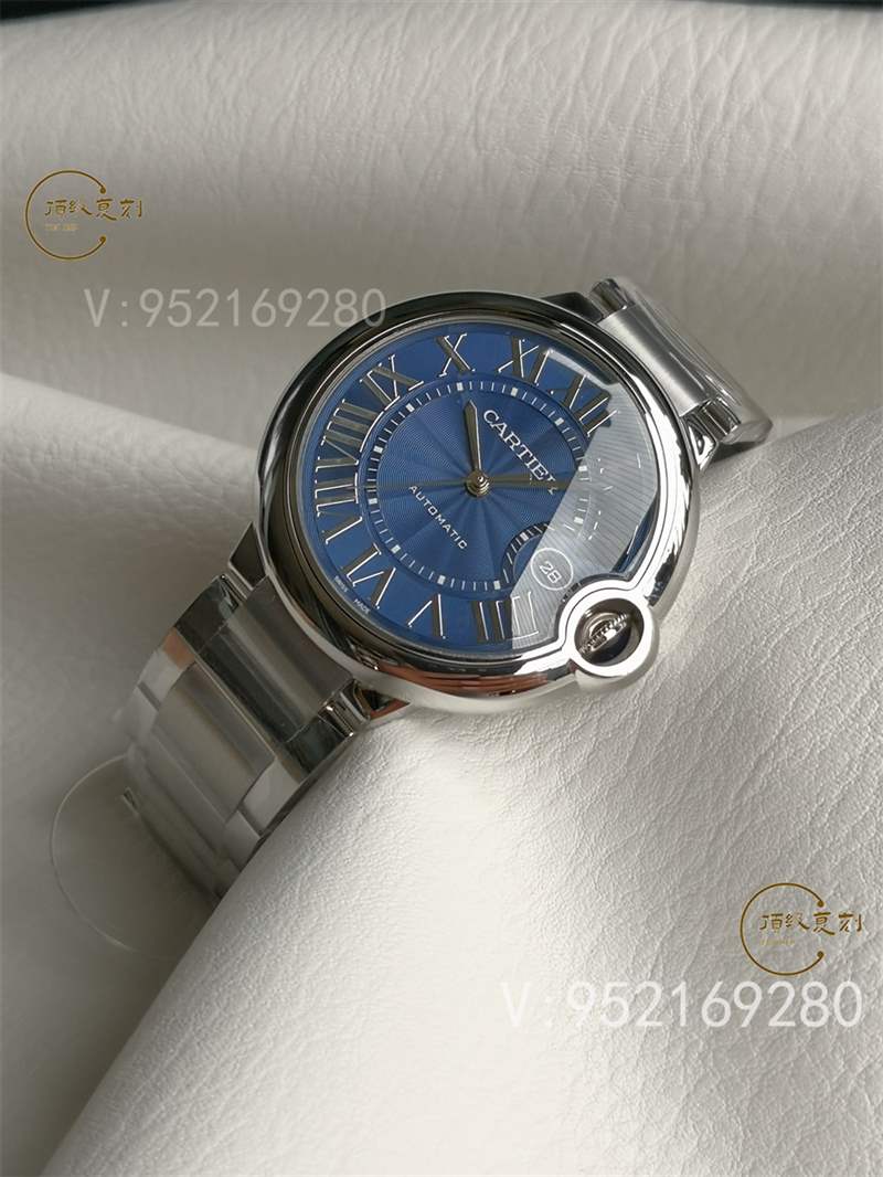 V6廠卡地亞藍氣球藍色盤對比af廠復刻表孰強孰弱-復刻表