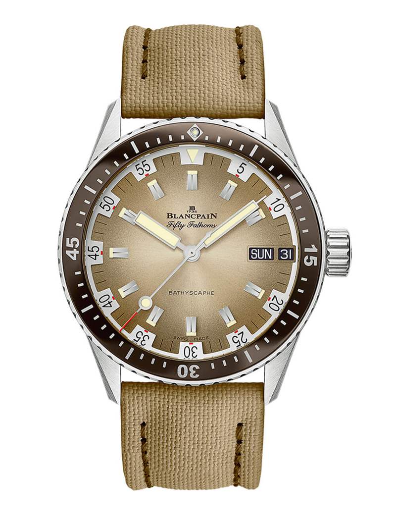 寶珀五十噚5052深海潛水艇Day Date Desert-復(fù)刻表