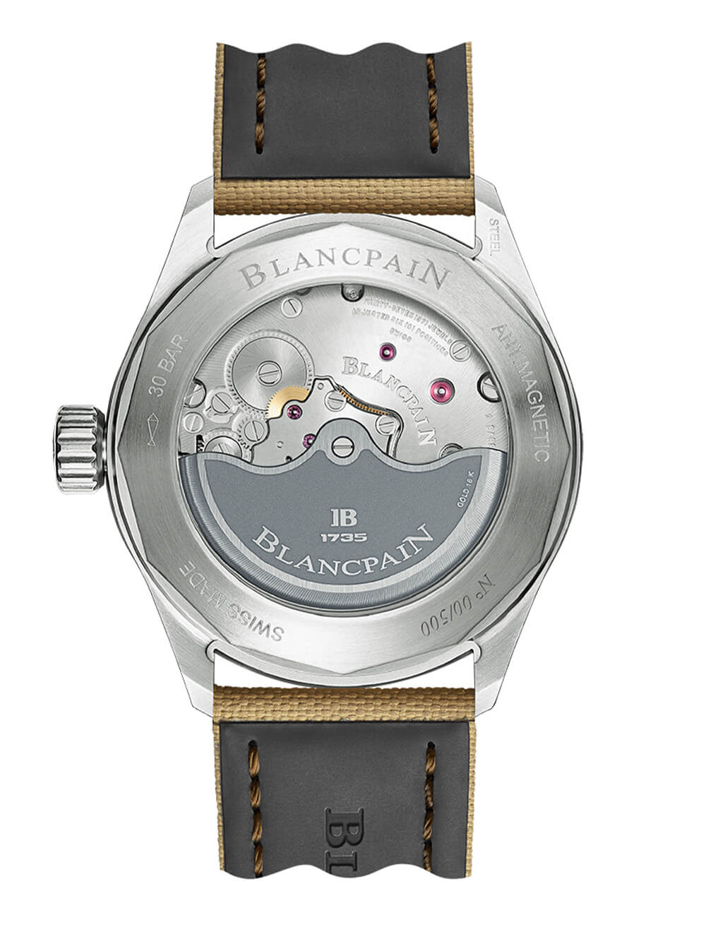 寶珀五十噚5052深海潛水艇Day Date Desert-復(fù)刻表