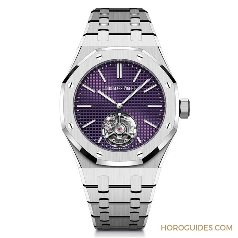 愛彼RD#3又更小了!37mm款以墨紫面盤初亮相-復刻表