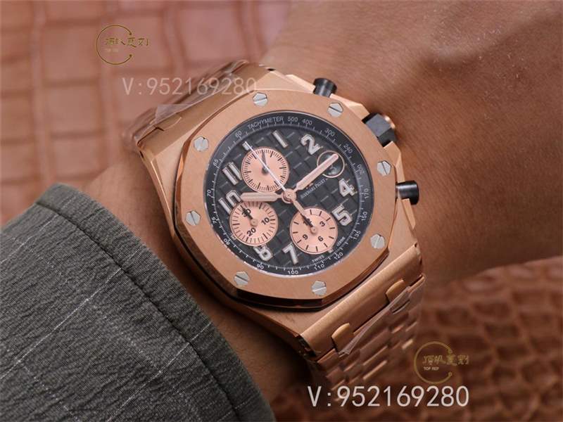 JF廠愛彼26470OR玫瑰金版皇家橡樹離岸型復刻表做工怎么樣-復刻表