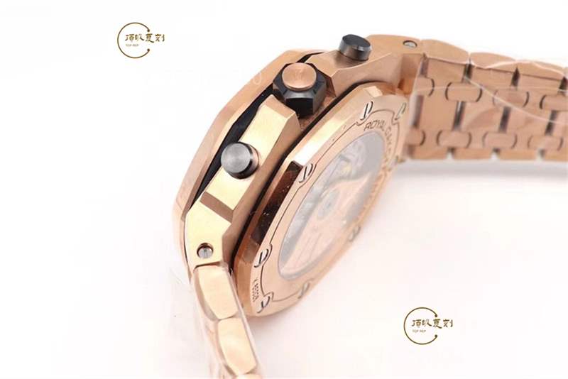 JF廠愛彼26470OR玫瑰金版皇家橡樹離岸型復刻表做工怎么樣-復刻表