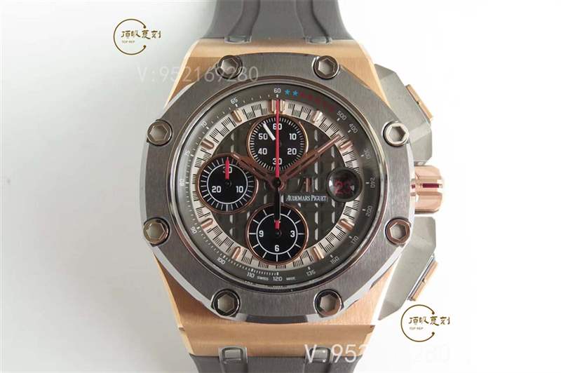 JF廠AP愛彼皇家橡樹離岸型計時復刻表舒馬赫V8升級版做工怎么樣-復刻表