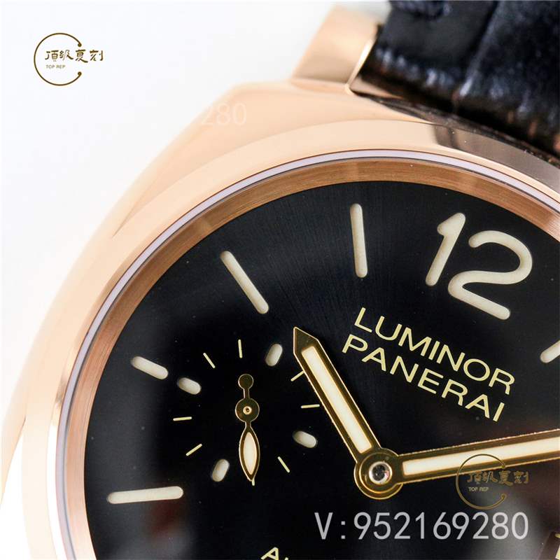 VS廠沛納海908-VS廠沛納海pam908復刻表38mm紅金做工怎么樣-復刻表