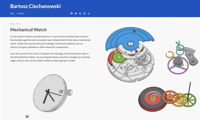 這是最有趣、最有互動性的鐘表文章:來自國外表友的機芯原理全面解析-復刻表