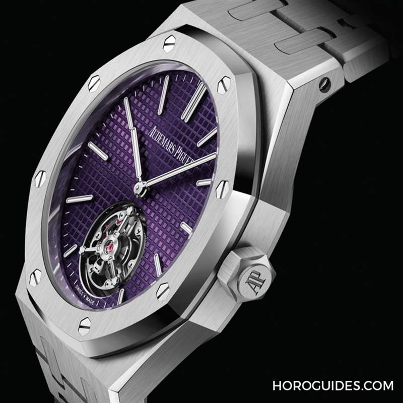 愛彼RD#3又更小了!37mm款以墨紫面盤初亮相-復刻表