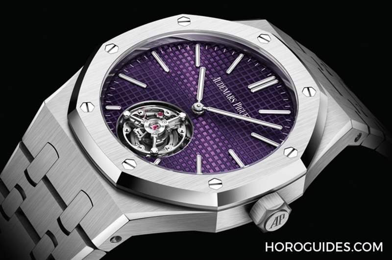 愛彼RD#3又更小了!37mm款以墨紫面盤初亮相-復刻表