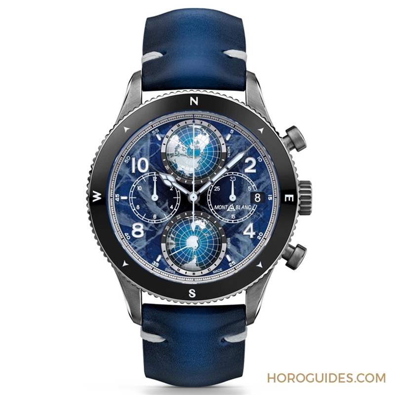 零氧!耐用、精準、不起霧|Montblanc 1858系列Geosphere世界時區零氧限量腕表的極限探險魂-復刻表