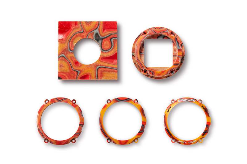 推出G-Shock 慶祝其成立 40 周年，發布了一些火紅的手表和巧妙的霧霾-復刻表