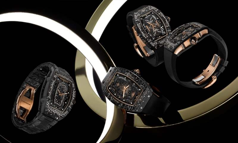 碳纖維鑲嵌鉆石的明暗共生之美｜RICHARD MILLE RM 07-01 INTERGALACTIC星系推出4款新作-復刻表